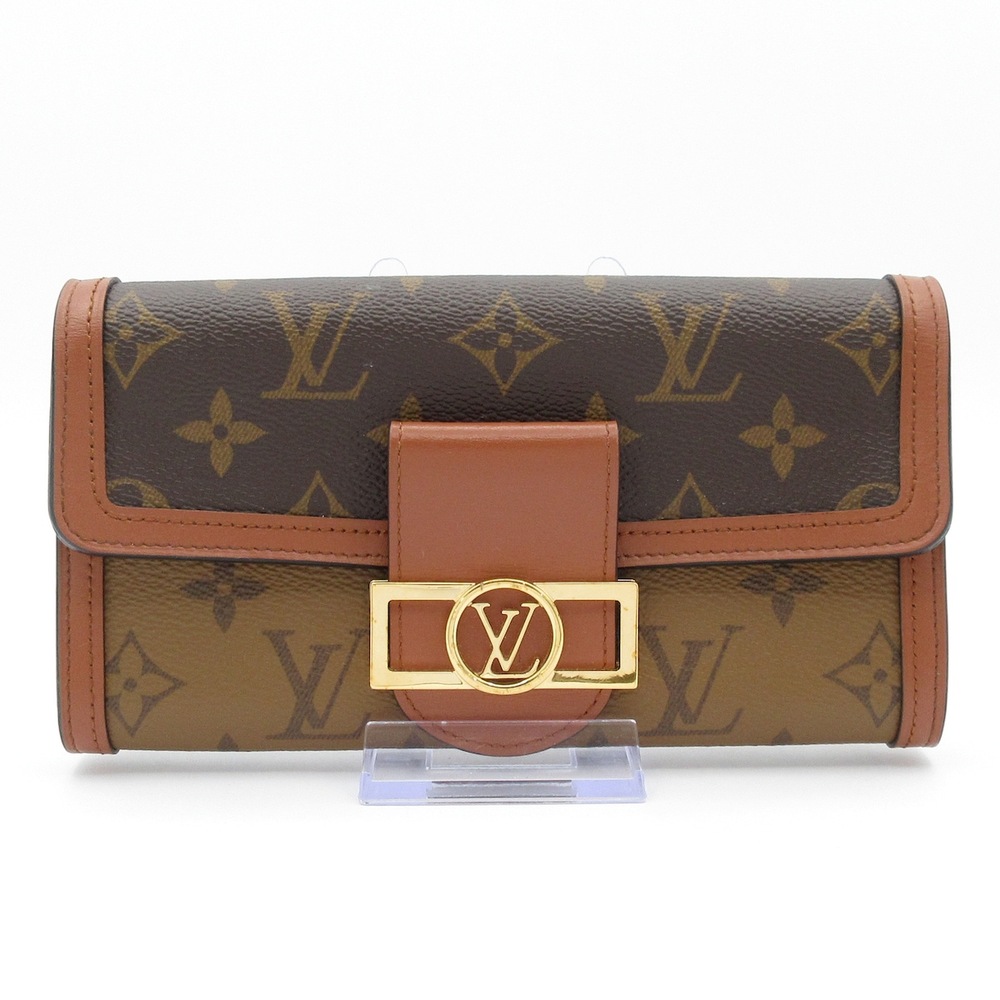 Louis Vuitton Porte feuille saradoffine Monogram Reverse Long Wallet M46645